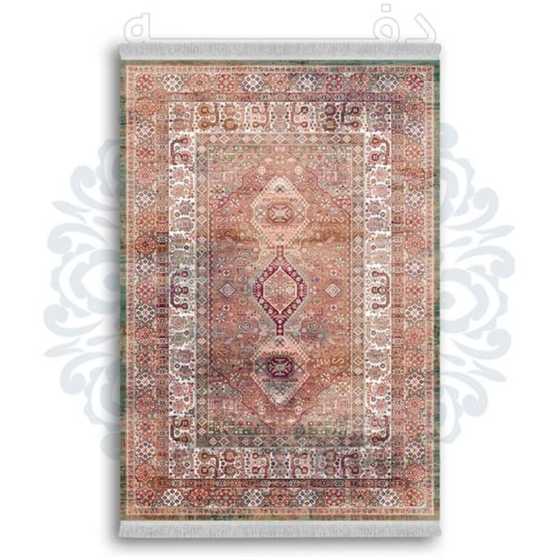 فرشینه دفه از جنس پارچه شانل ترک طرح  گلیم کد 133