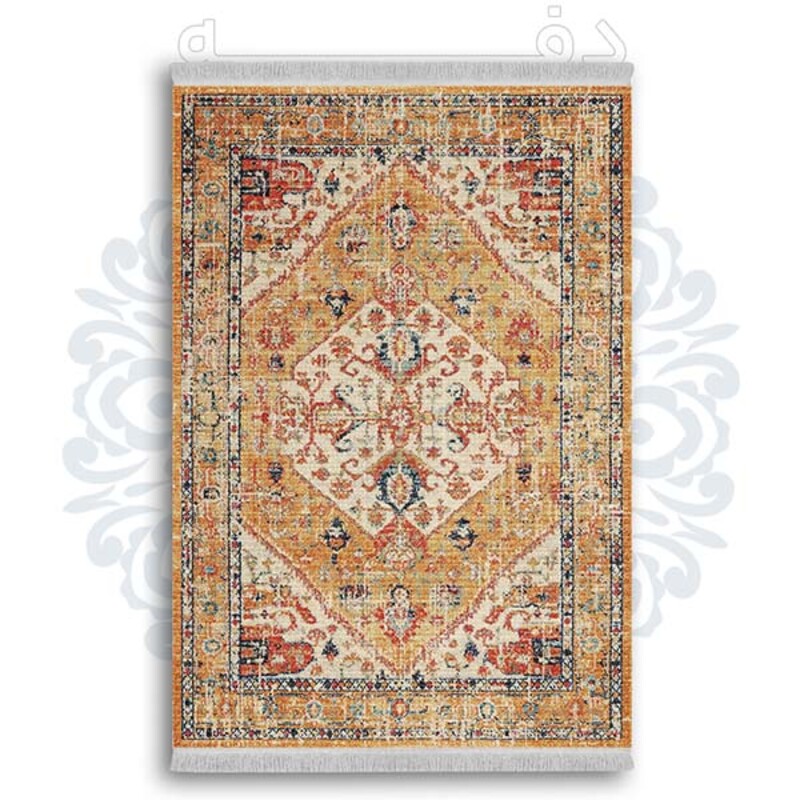 فرشینه دفه از جنس پارچه شانل ترک طرح  گلیم کد 134