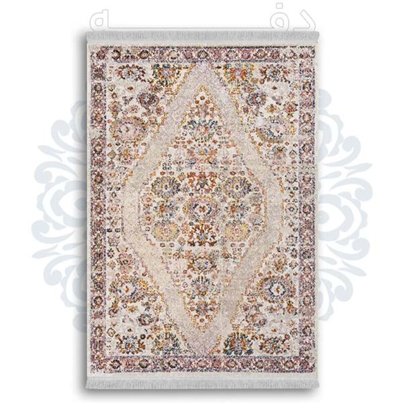 فرشینه دفه از جنس پارچه شانل ترک طرح  گلیم کد 136