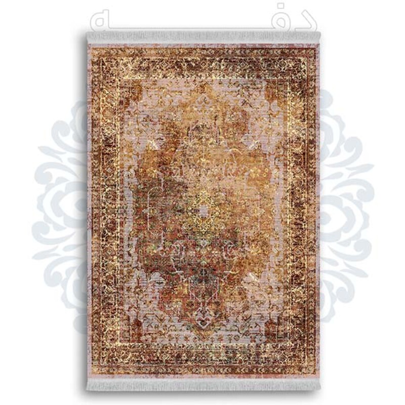 فرشینه دفه از جنس پارچه شانل ترک طرح  گلیم کد 138