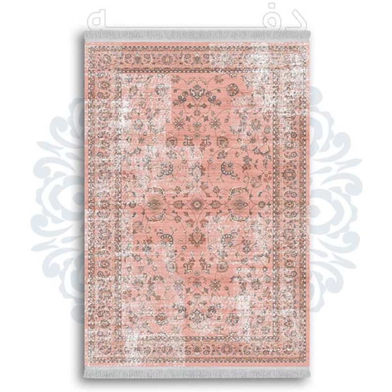 فرشینه دفه از جنس پارچه شانل ترک طرح  گلیم کد 143