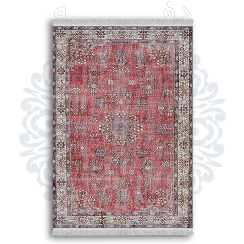 فرشینه دفه از جنس پارچه شانل ترک طرح  گلیم کد 150