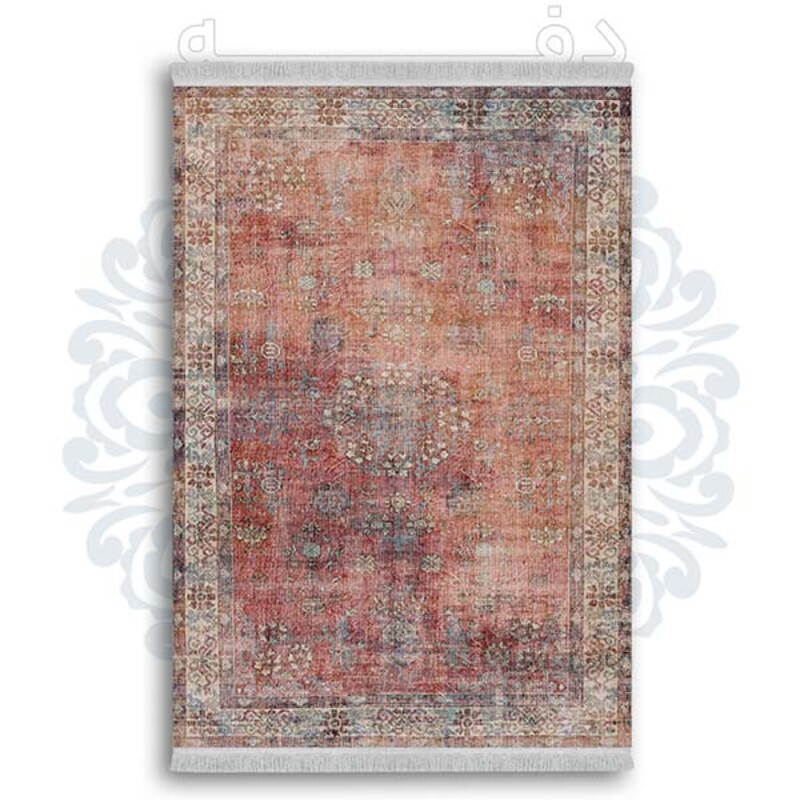 فرشینه دفه از جنس پارچه شانل ترک طرح  گلیم کد 151