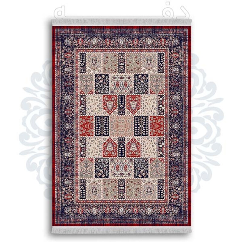 فرشینه دفه از جنس پارچه شانل ترک طرح  گلیم کد 156