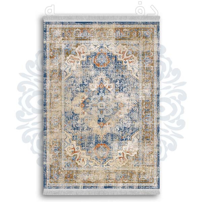 فرشینه دفه از جنس پارچه شانل ترک طرح  گلیم کد 169