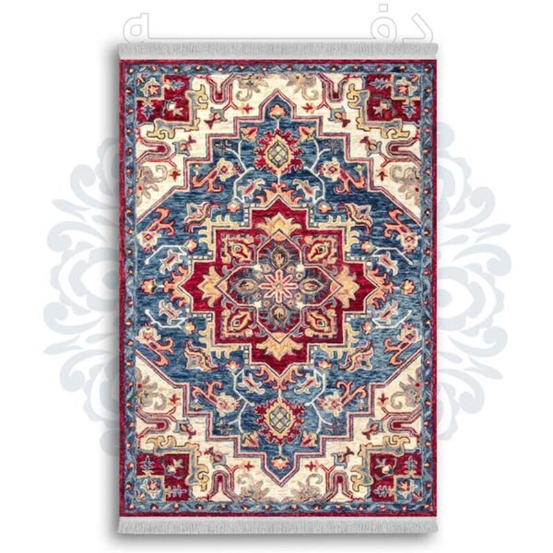 فرشینه دفه از جنس پارچه شانل ترک طرح  گلیم کد 170