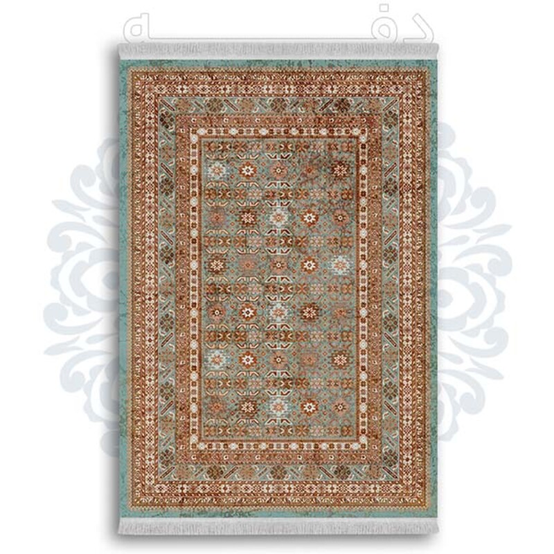 فرشینه دفه از جنس پارچه شانل ترک طرح  گلیم کد 173