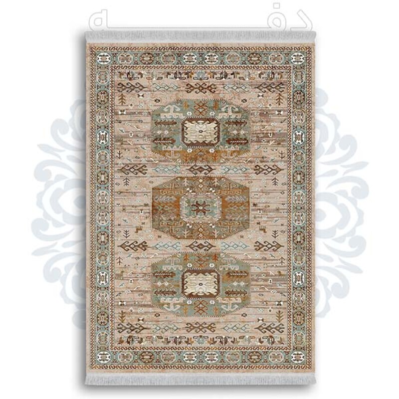 فرشینه دفه از جنس پارچه شانل ترک طرح  گلیم کد 178