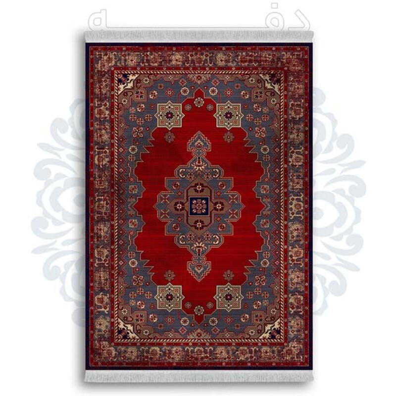 فرشینه دفه از جنس پارچه شانل ترک طرح  گلیم کد 180