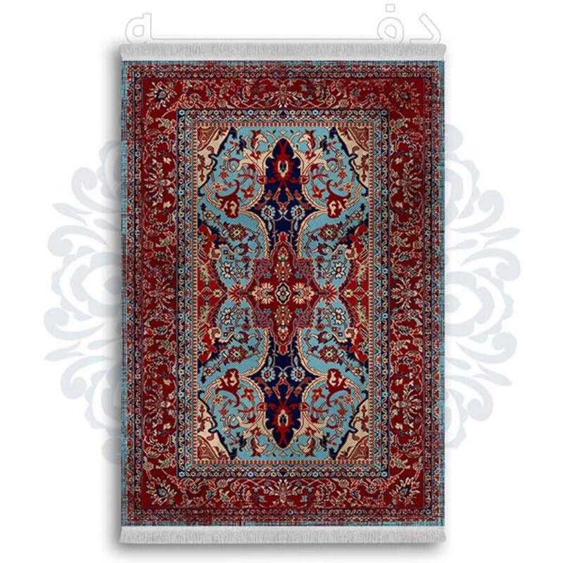 فرشینه دفه از جنس پارچه شانل ترک طرح  گلیم کد 182