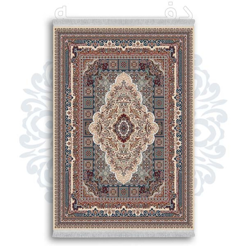 فرشینه دفه از جنس پارچه شانل ترک طرح  گلیم کد 195