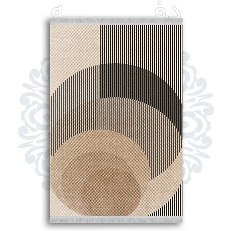 فرشینه دفه از جنس پارچه شانل ترک طرح  گلیم کد 202