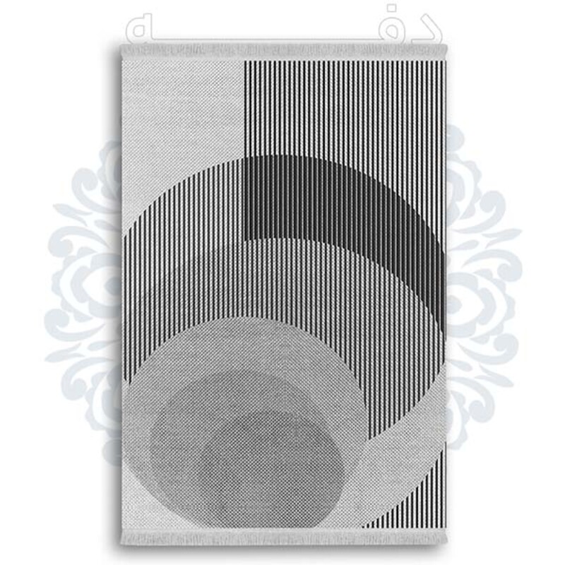 فرشینه دفه از جنس پارچه شانل ترک طرح  گلیم کد 203