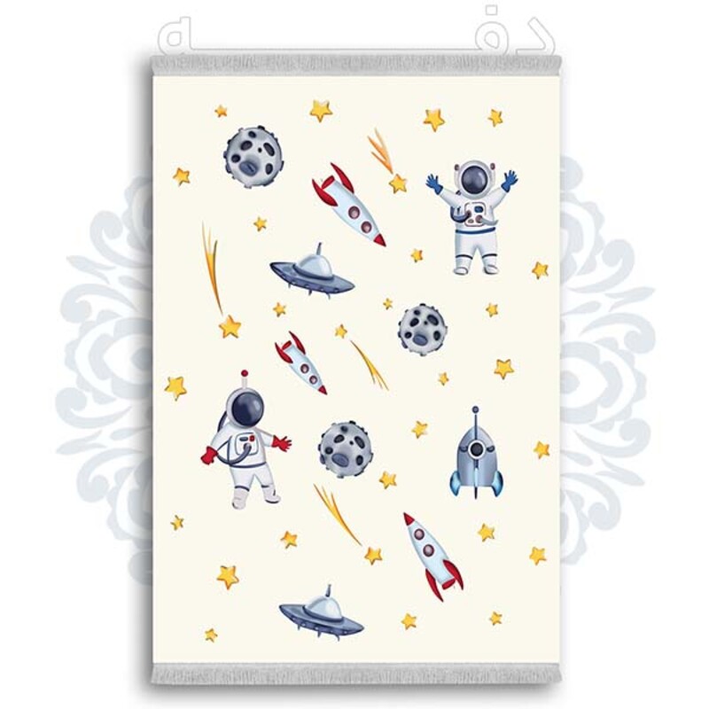 فرشینه دفه از جنس پارچه شانل ترک طرح  فانتزی کد 3