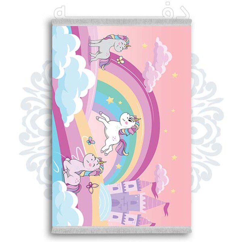 فرشینه دفه از جنس پارچه شانل ترک طرح  فانتزی کد 5