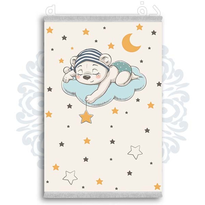 فرشینه دفه از جنس پارچه شانل ترک طرح  فانتزی کد 16