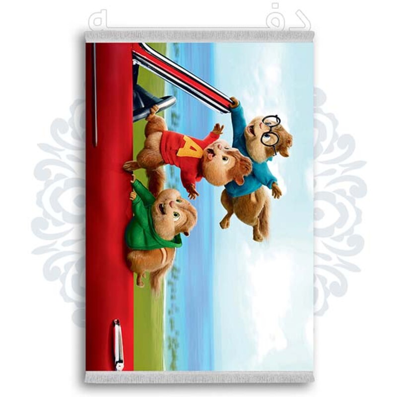 فرشینه دفه از جنس پارچه شانل ترک طرح  فانتزی کد 27