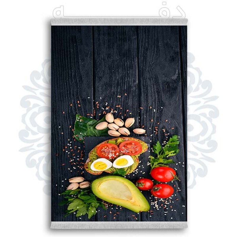 فرشینه دفه از جنس پارچه شانل ترک طرح  آشپزخانه کد 8