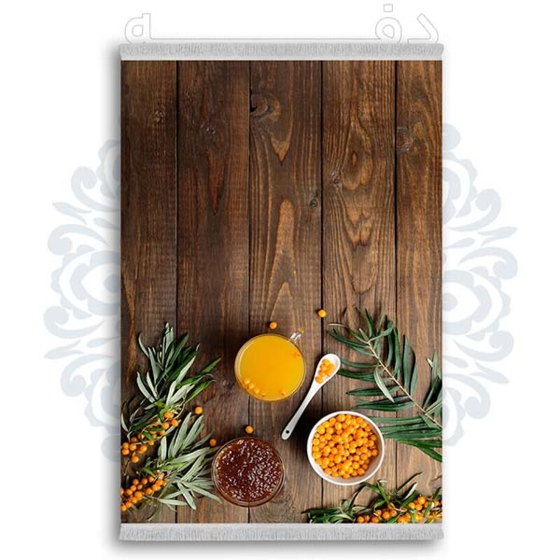 فرشینه دفه از جنس پارچه شانل ترک طرح  آشپزخانه کد 12