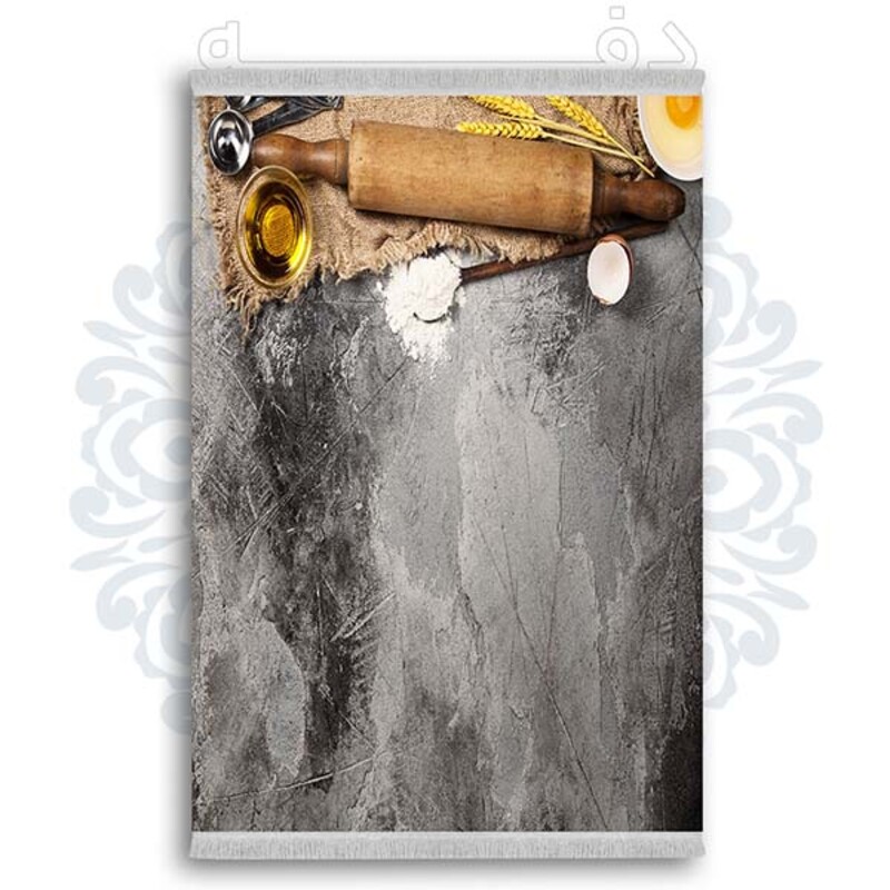 فرشینه دفه از جنس پارچه شانل ترک طرح  آشپزخانه کد 22