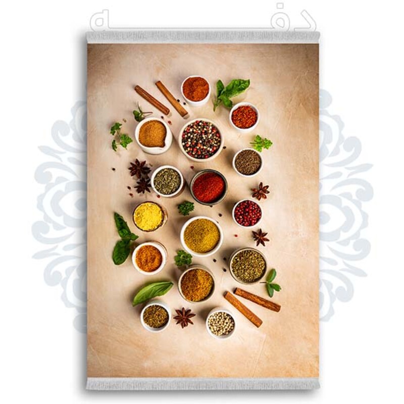 فرشینه دفه از جنس پارچه شانل ترک طرح  آشپزخانه کد 24