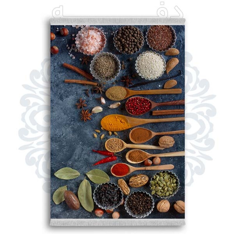 فرشینه دفه از جنس پارچه شانل ترک طرح  آشپزخانه کد 29