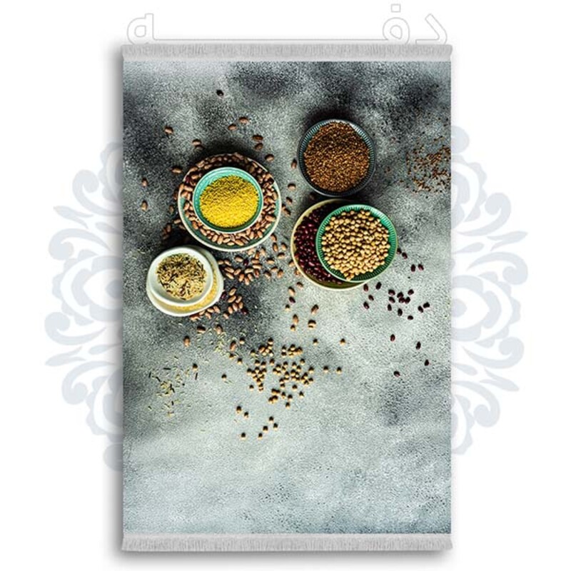 فرشینه دفه از جنس پارچه شانل ترک طرح  آشپزخانه کد 32