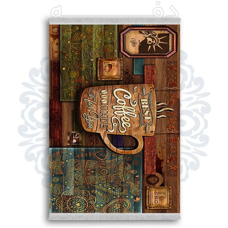 فرشینه دفه از جنس پارچه شانل ترک طرح  آشپزخانه کد 35