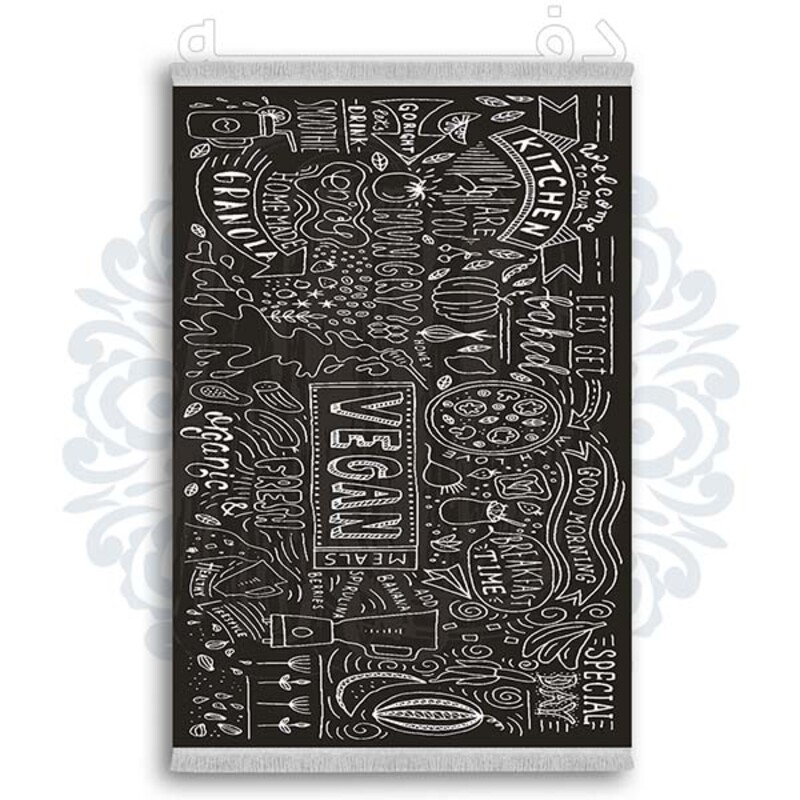 فرشینه دفه از جنس پارچه شانل ترک طرح  آشپزخانه کد 37