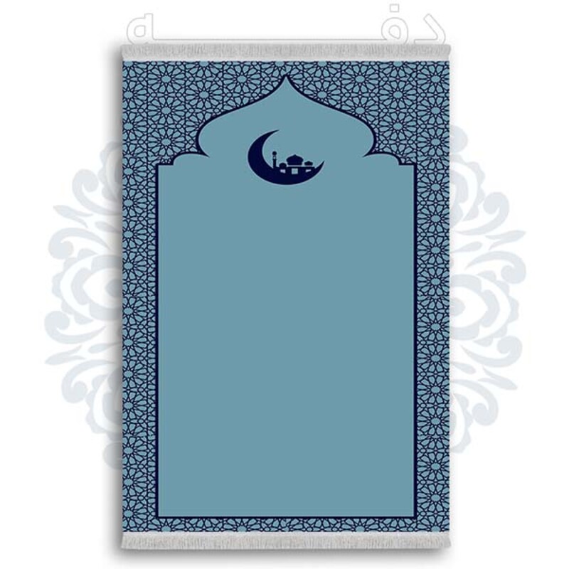 فرشینه دفه از جنس پارچه شانل ترک طرح  سجاده کد 6