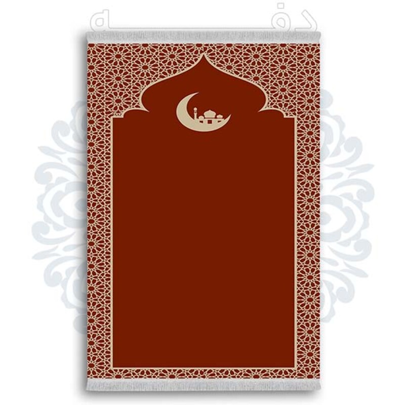 فرشینه دفه از جنس پارچه شانل ترک طرح  سجاده کد 7