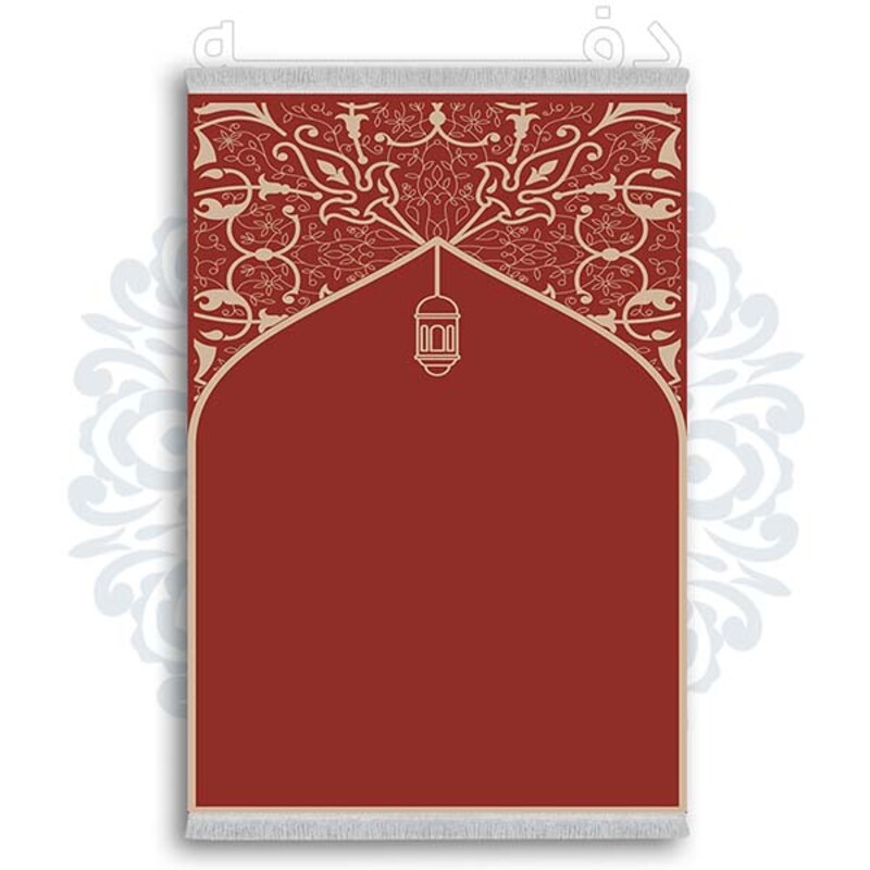 فرشینه دفه از جنس پارچه شانل ترک طرح  سجاده کد 19