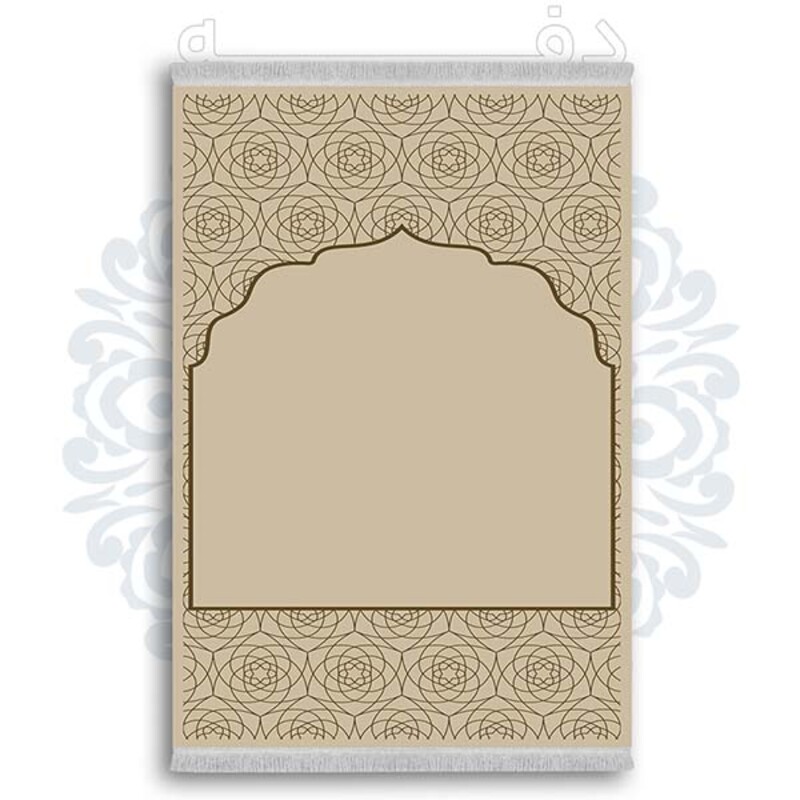 فرشینه دفه از جنس پارچه شانل ترک طرح  سجاده کد 24