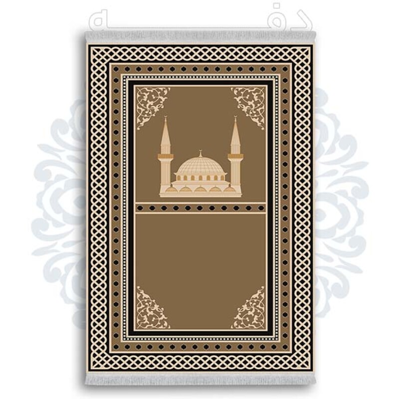 فرشینه دفه از جنس پارچه شانل ترک طرح  سجاده کد 34