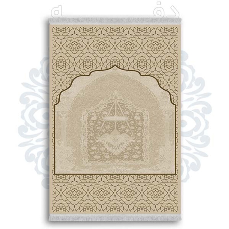 فرشینه دفه از جنس پارچه شانل ترک طرح  سجاده کد 49