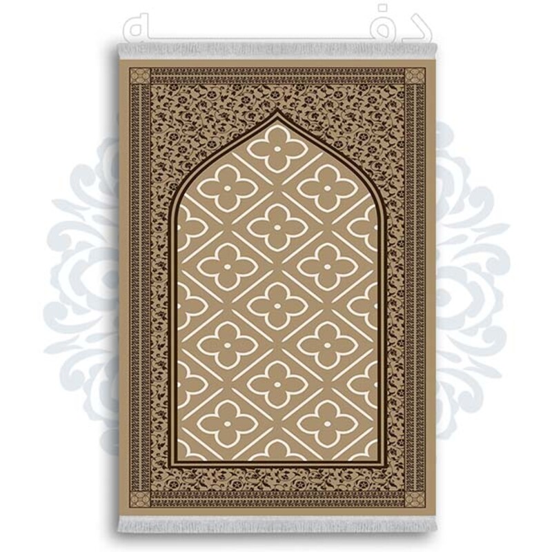 فرشینه دفه از جنس پارچه شانل ترک طرح  سجاده کد 54