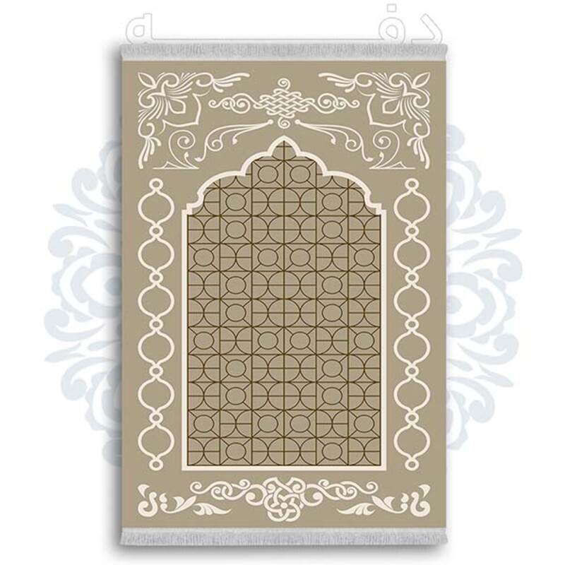 فرشینه دفه از جنس پارچه شانل ترک طرح  سجاده کد 56