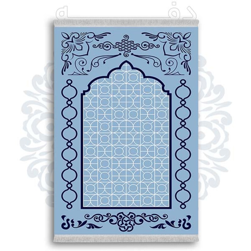 فرشینه دفه از جنس پارچه شانل ترک طرح  سجاده کد 59