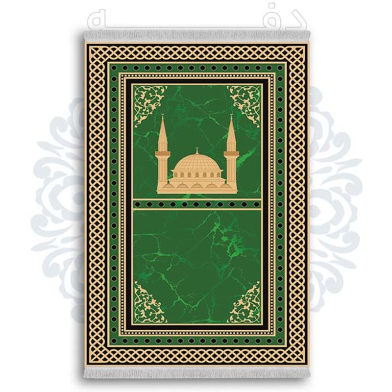 فرشینه دفه از جنس پارچه شانل ترک طرح  سجاده کد 68