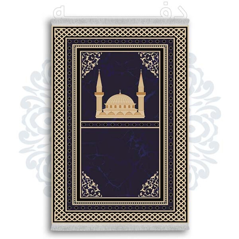 فرشینه دفه از جنس پارچه شانل ترک طرح  سجاده کد 71