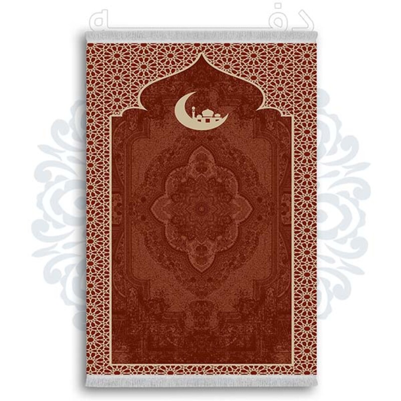 فرشینه دفه از جنس پارچه شانل ترک طرح  سجاده کد 76