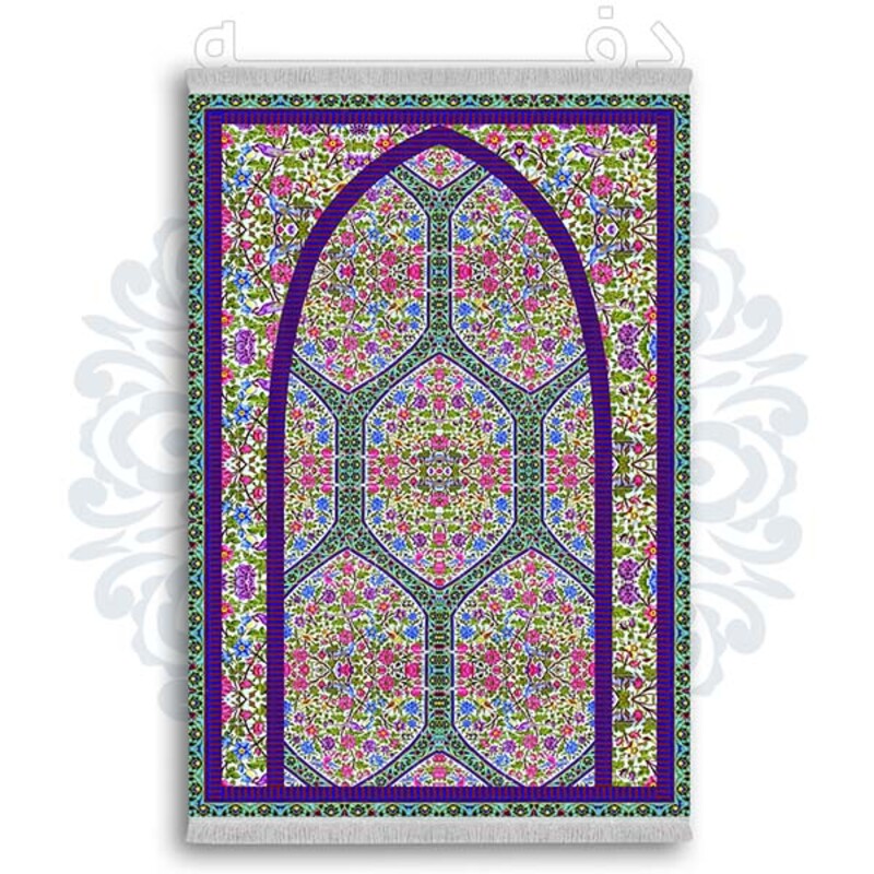 فرشینه دفه از جنس پارچه شانل ترک طرح  سجاده کد 96