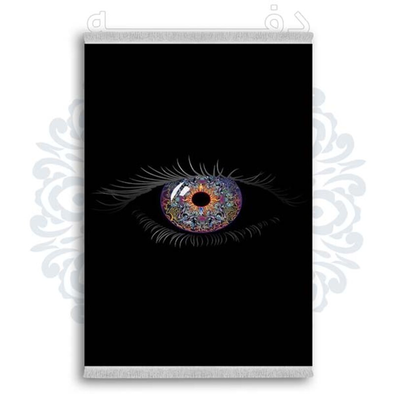 فرشینه دفه از جنس پارچه شانل ترک طرح فانتزی کد 55