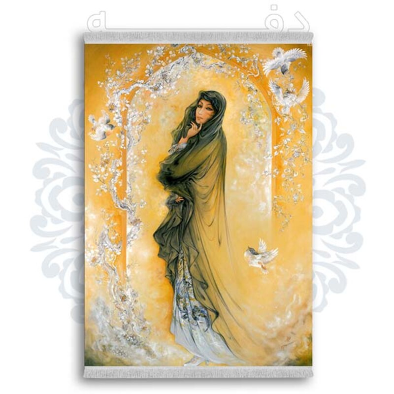 فرشینه دفه از جنس پارچه شانل ترک طرح فانتزی کد 56