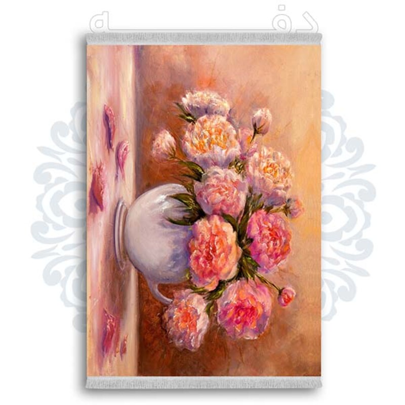 فرشینه دفه از جنس پارچه شانل ترک طرح فانتزی کد 78