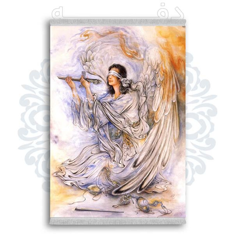 فرشینه دفه از جنس پارچه شانل ترک طرح فانتزی کد 90