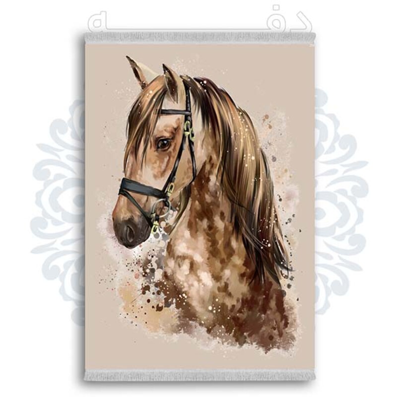 فرشینه دفه از جنس پارچه شانل ترک طرح فانتزی کد 92