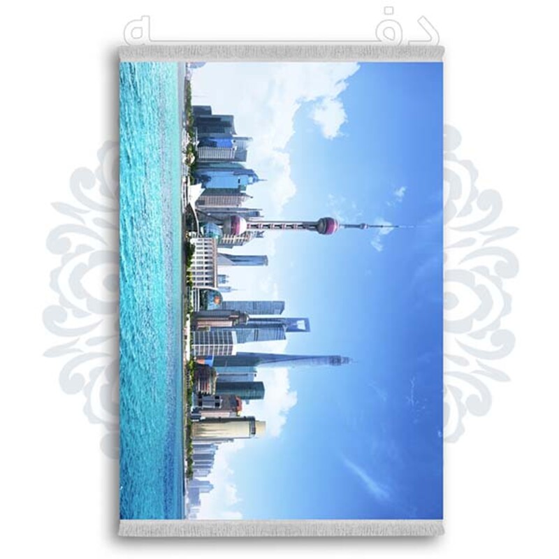 فرشینه دفه از جنس پارچه شانل ترک طرح فانتزی کد 103