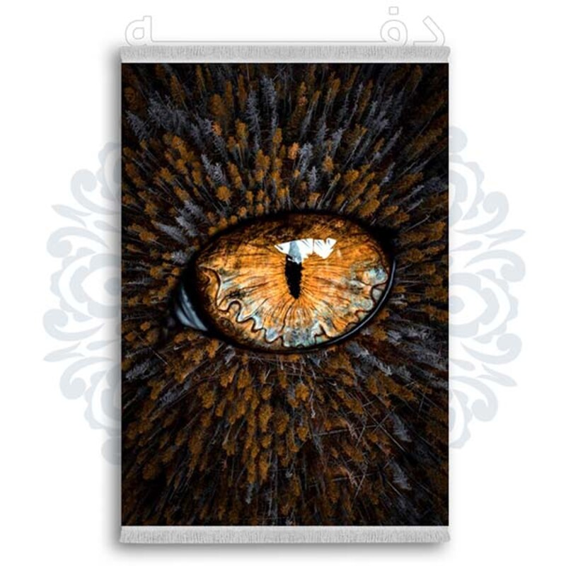 فرشینه دفه از جنس پارچه شانل ترک طرح فانتزی کد 115