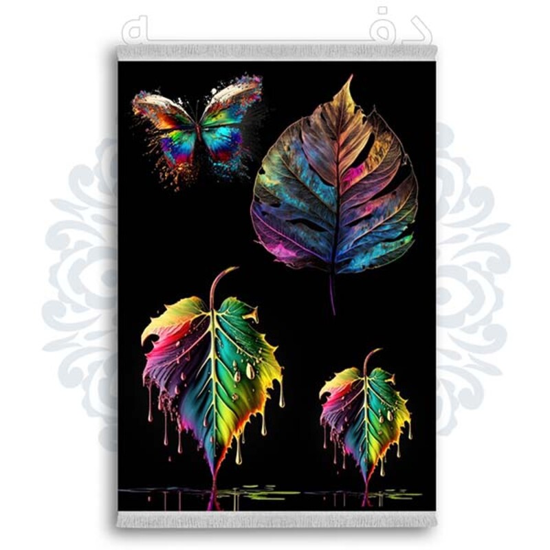 فرشینه دفه از جنس پارچه شانل ترک طرح فانتزی کد 126